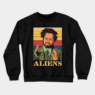 Giorgio tsoukalos aliens Crewneck Sweatshirt